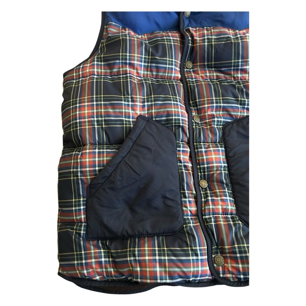 Mini Boden Toddler  Boy Size 11-12 Y Multi Color Puffer‎ Vest - Picture 2 of 9